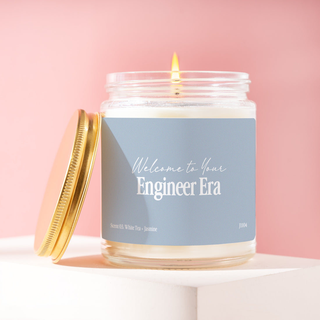 Funny Engineer Candle Gift for New Engineers, Engineering Gifts, Engineer Graduation, Promotion, Coworker Gift, 9oz Soy Wax Candle J1104