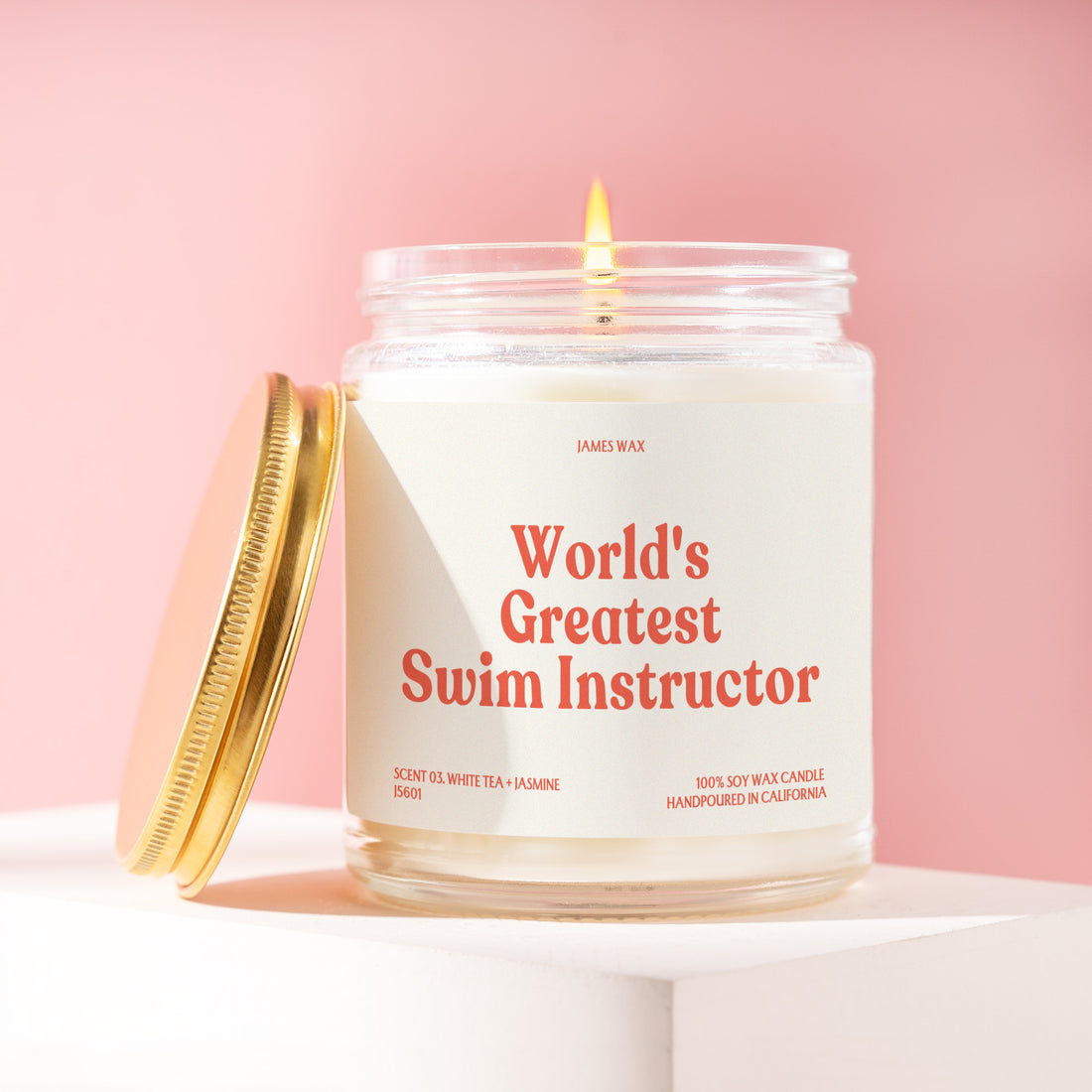 Swim Instructor Gift Worlds Greatest Swim Instructor Candle Swimming Coach Pool Instructor Swim Lessons Aquatic Instructor Thank You J5601