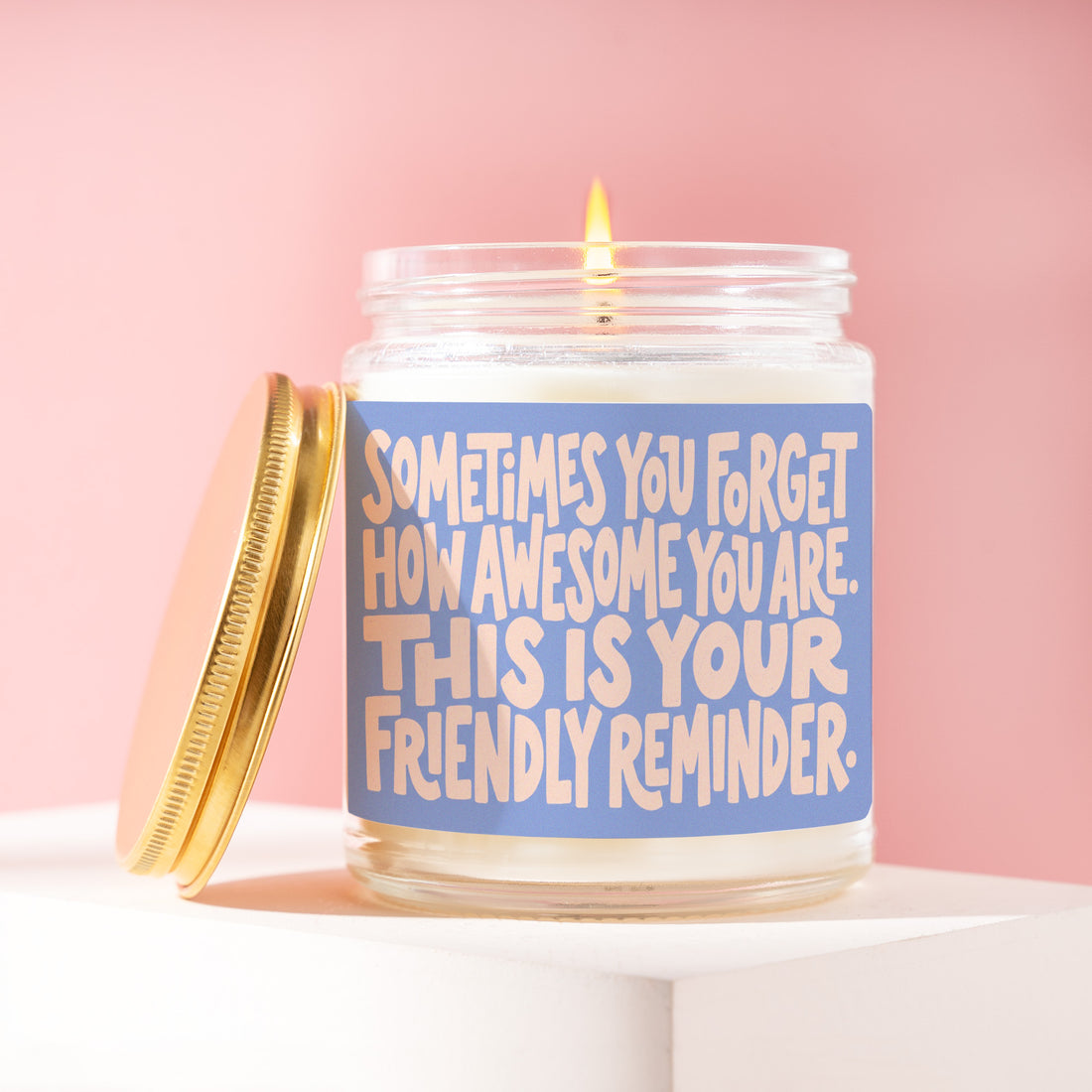 Cheer Up Candle, Care Package Gift for Her, Thinking of You Gifts, You Forget How Awesome You Are, Best Friend Birthday, Get Well R560