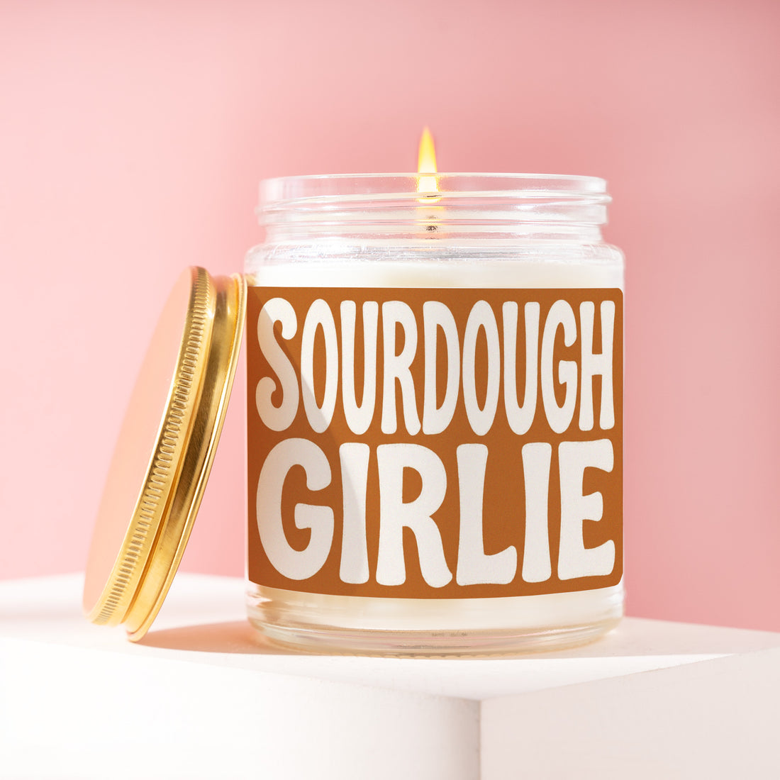 Personalized Baker Candle, Gift for Him, Sourdough Girlie, Baker Card, Funny Baking Candle, Star Baker Candle, Funny Saying Candle R222