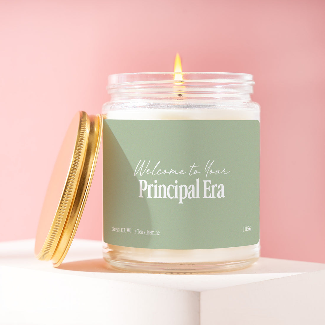 Principal Candle, Principal Gift, Principal Era, Teacher Appreciation Gift, Gift for Her, Gift for Him, Thank You Gift, Gift Box Idea J1156