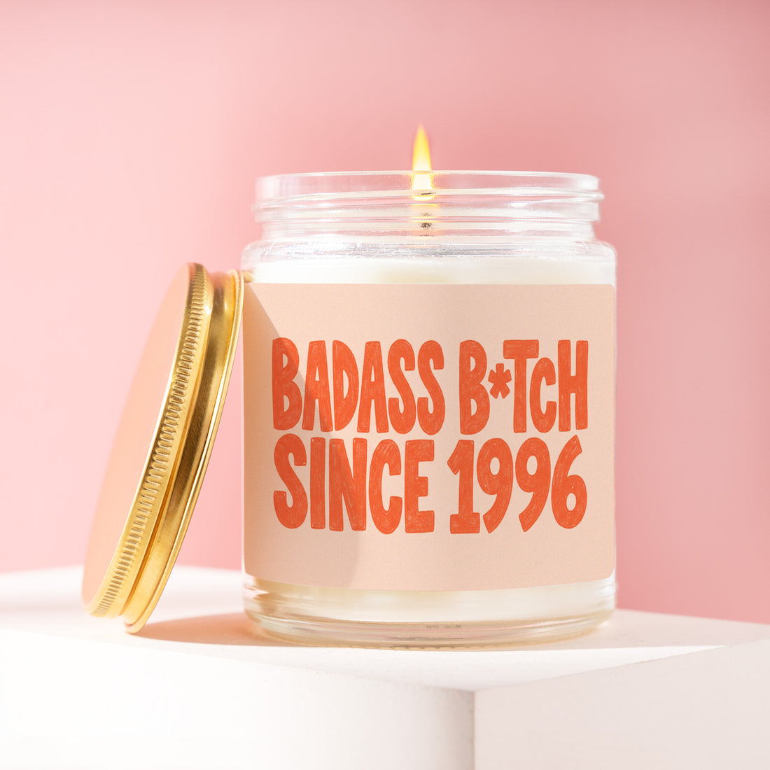 Dirty 30 Candle, Funny Thirtieth Birthday Gift, Badass B*tch Since 1996, Turning Thirty Present for Best Friend, Sister, Girlfriend R271