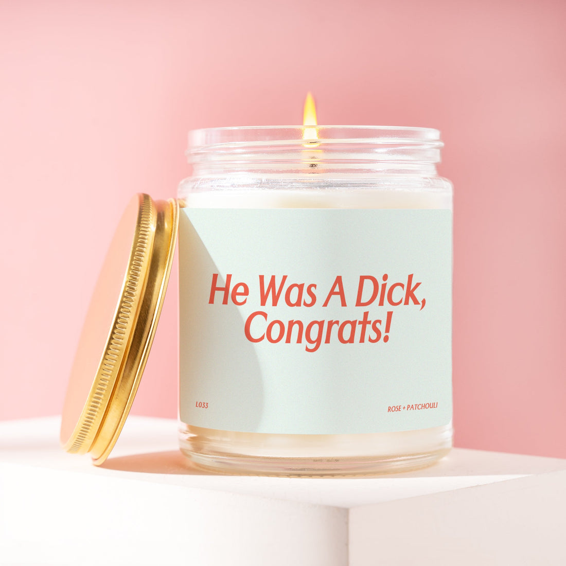 Breakup Candle Divorce Gift Narcissist Gift for Best Friend Funny Divorce Cheer Up Gift Funny Gifts Breakup Care Package L033