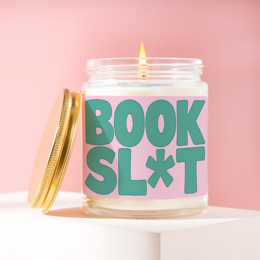 Book Slut Candle, Funny Reader Gift for Her, Spicy Romance Birthday Present, Smut Bookish Bestie Idea R059
