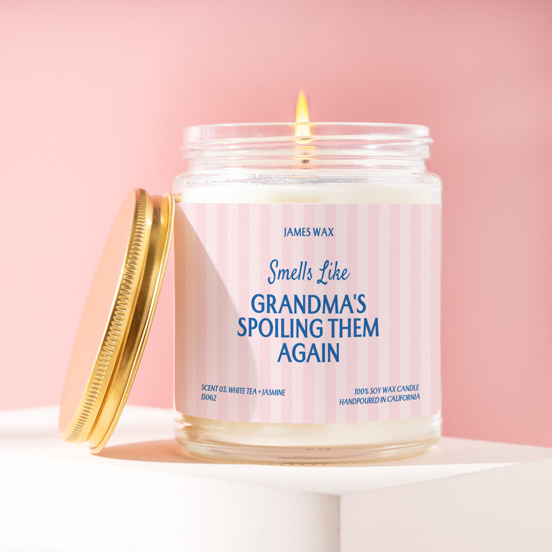 Grandma Candle Smells Like Grandmas Spoiling Them Again Funny Grandmother Gift Birthday Gift Nana Gift Grandkids Spoiling Gift JS062
