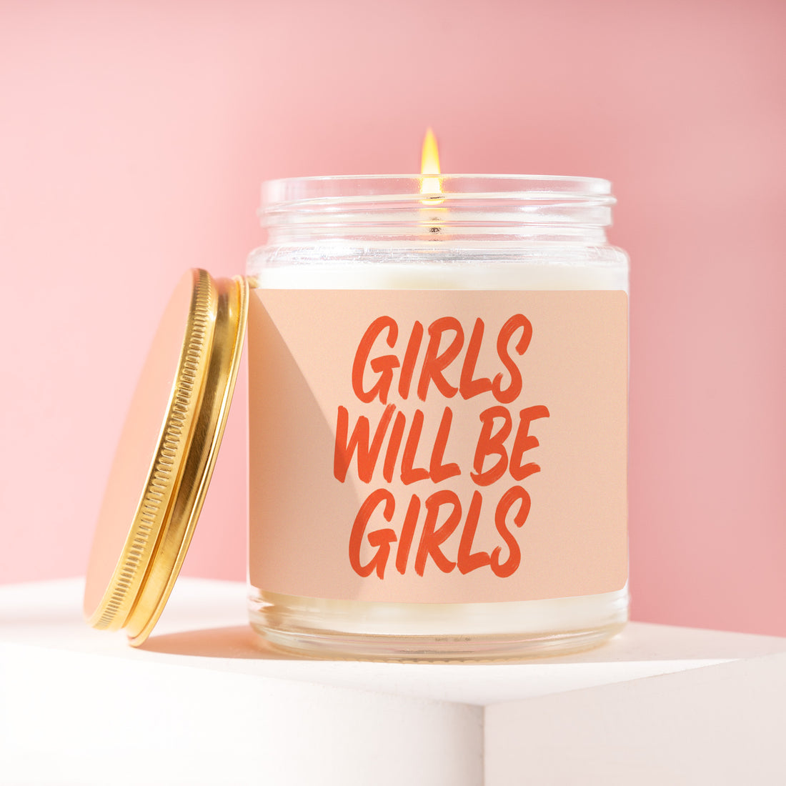 Witch Gift for Women, Girls Will Be Girls Candle, Funny Halloween Present for Best Friend, Witchy Spooky Decor, Witchy Gift for Her R479