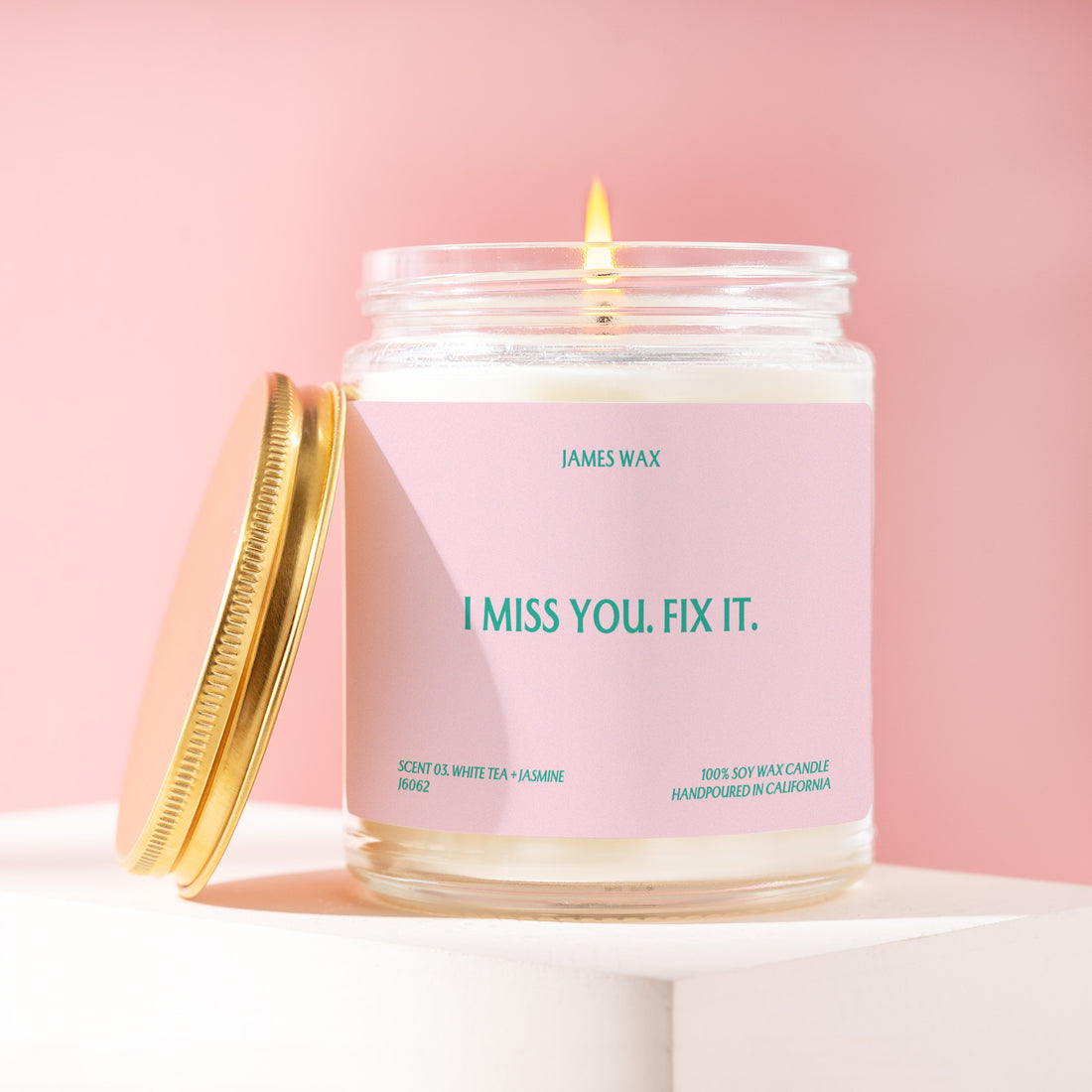 Long Distance Friendship Candle, Missing You Gift for Her, Moving Away Gifts, I Miss You Fix It, Best Friend Gift, Deployment J6062