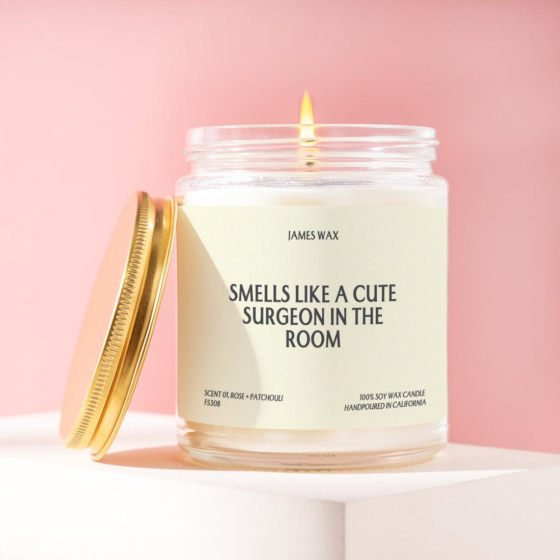 Cute Surgeon Gift Smells Like a Cute Surgeon In The Room Operating Room Gift Cute Surgeon Candle F530B