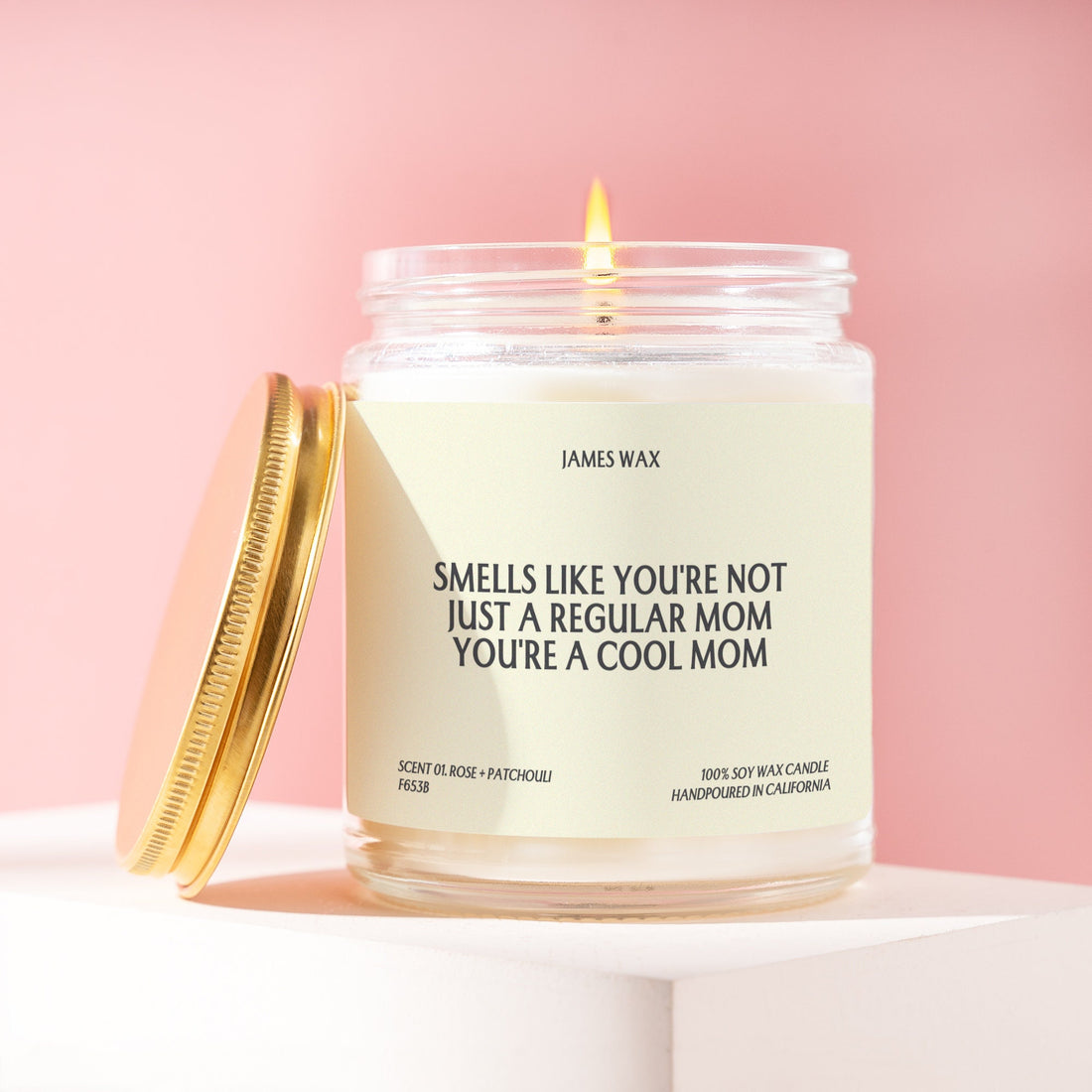 Cool Mom Gift Smells Like You're Not Just a Regular Mom You're a Cool Mom Candle Trendy Mother Gift F653B