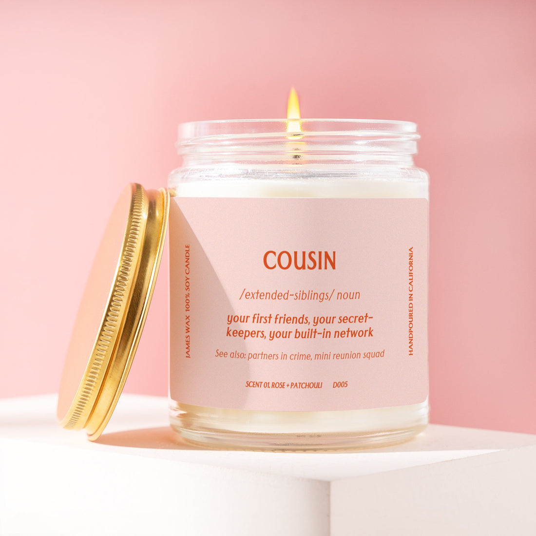Cousin Candle Definition Candle Candle Best Family Unity Heartfelt Gift Touch D005