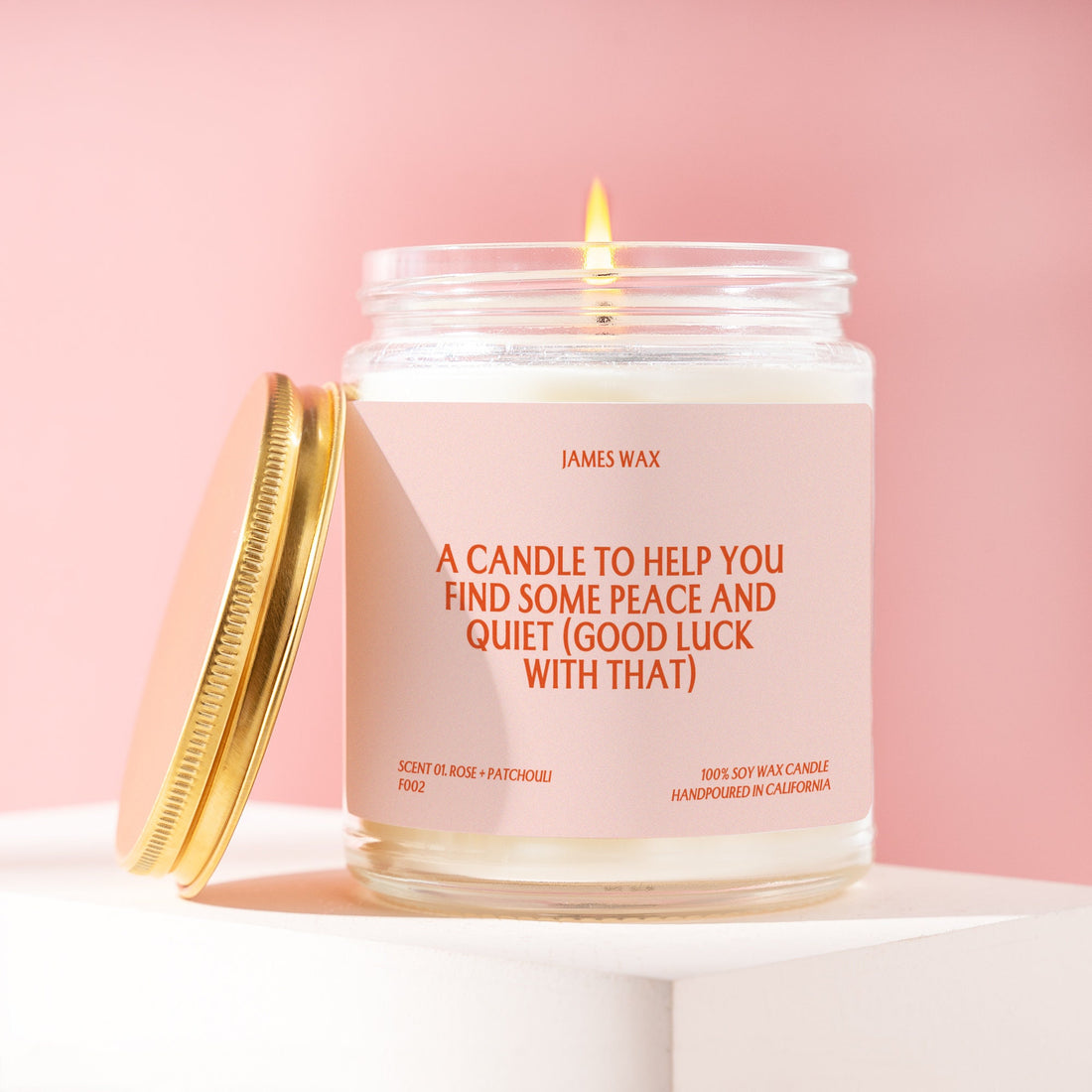 Peace and Quiet Candle Relaxation Aid Sassy F002