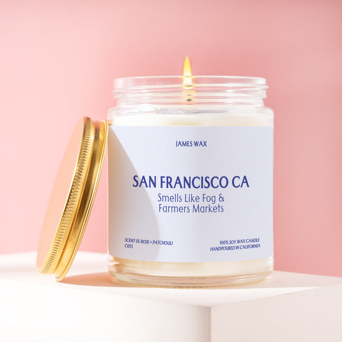 San Francisco Candle Nashville Gift Fog Farmers Markets California Travel Travel - C013