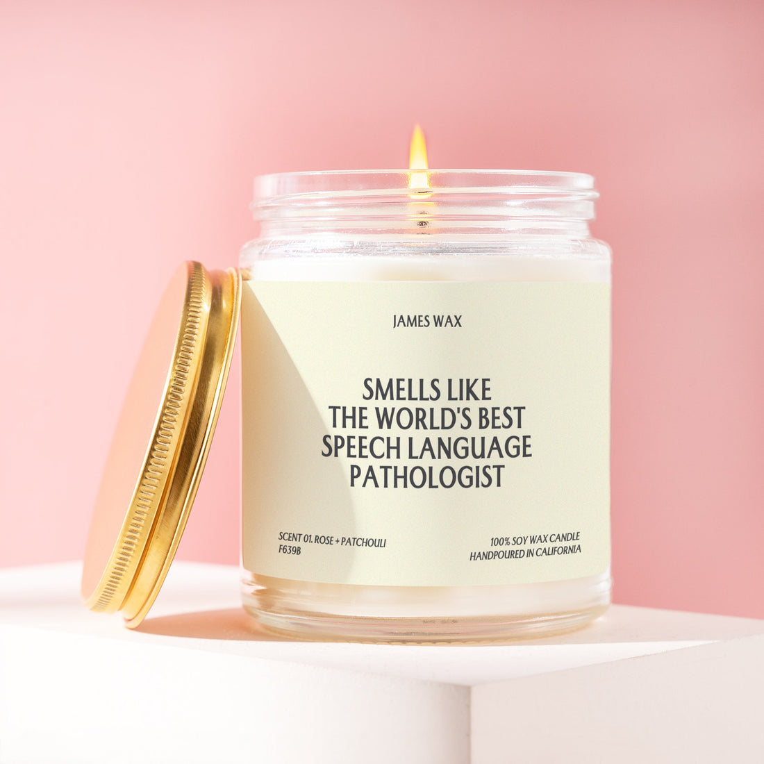 SLP Gift Smells Like World's Best Speech Language Pathologist Candle Best SLP Gifts Slp For Speech Pathologists F639B