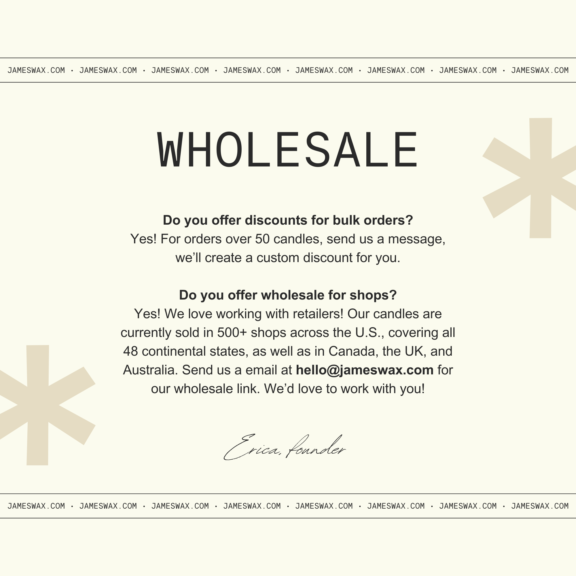 Wholesale