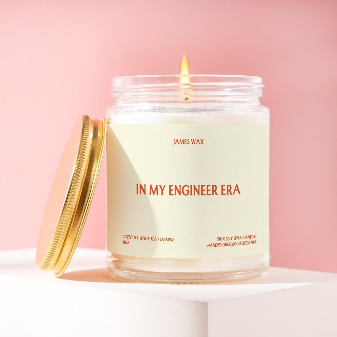 Funny Engineer Candle Gift for Engineers, Engineering Gifts, Coworker Present, Graduation Gift, Work Anniversary, 9oz Soy Wax Candle J618
