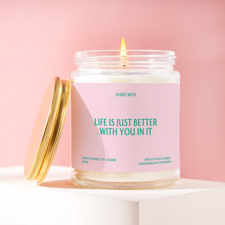 + Pink Candle Box