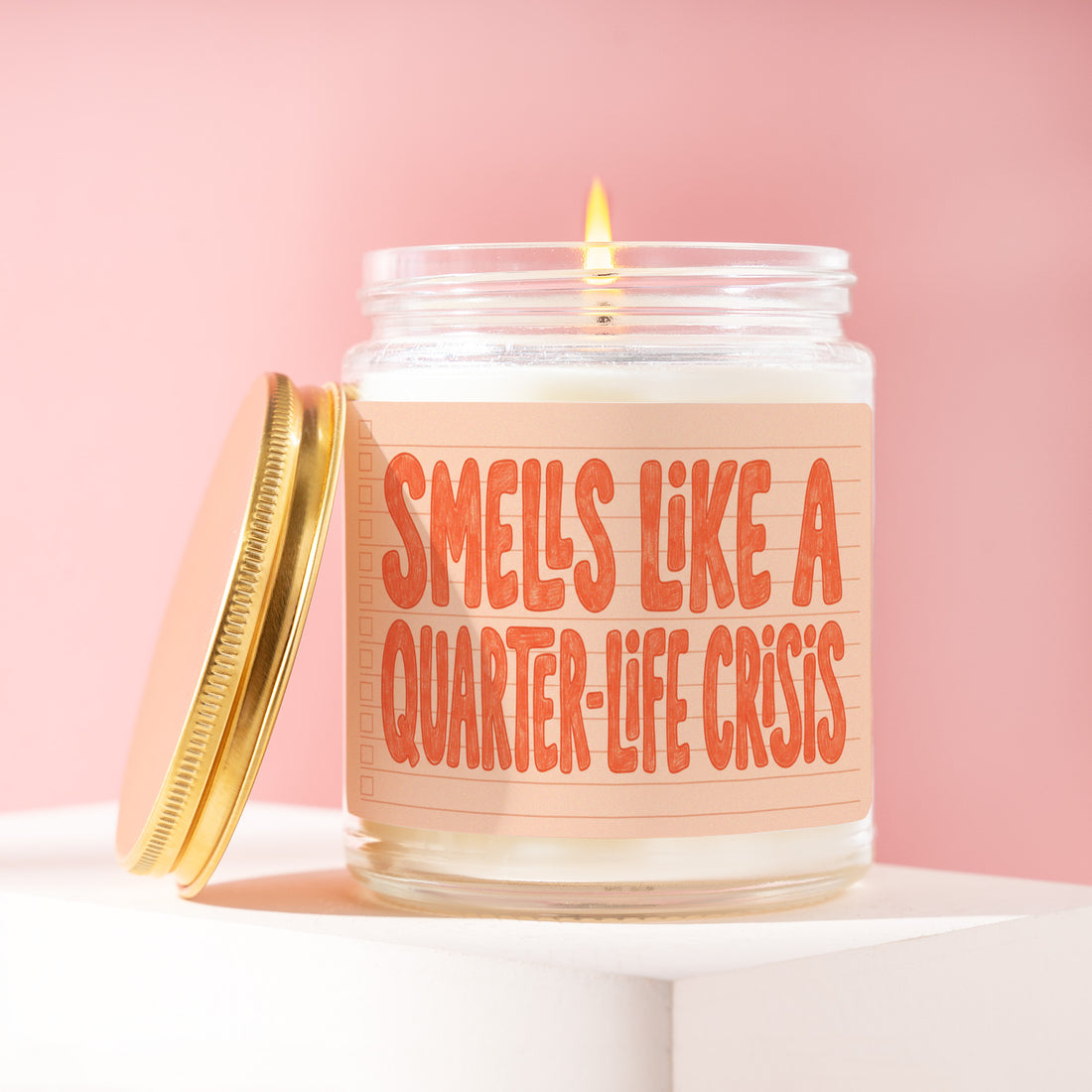 Adulting Candle, 25th Birthday Gift Idea, Smells Like A Quarter-Life Crisis, To Do List Decor, Daughter Turning 25, Bestie, Cousin R309 R309
