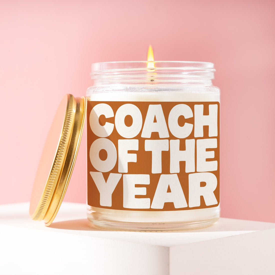 Coach Candle, Gift for Her, Coach of the Year, Coach Card, Gift for Him, Gift for Friend, Coach Appreciation, Coach Candle, Coach Gift R072