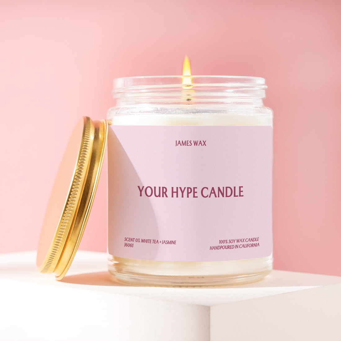 Celebration Candle Your Hype Candle Hype Girl Gift Box for Congrats Promotion Graduation New Job Boss Babe Proud of You Gift for Her J6061