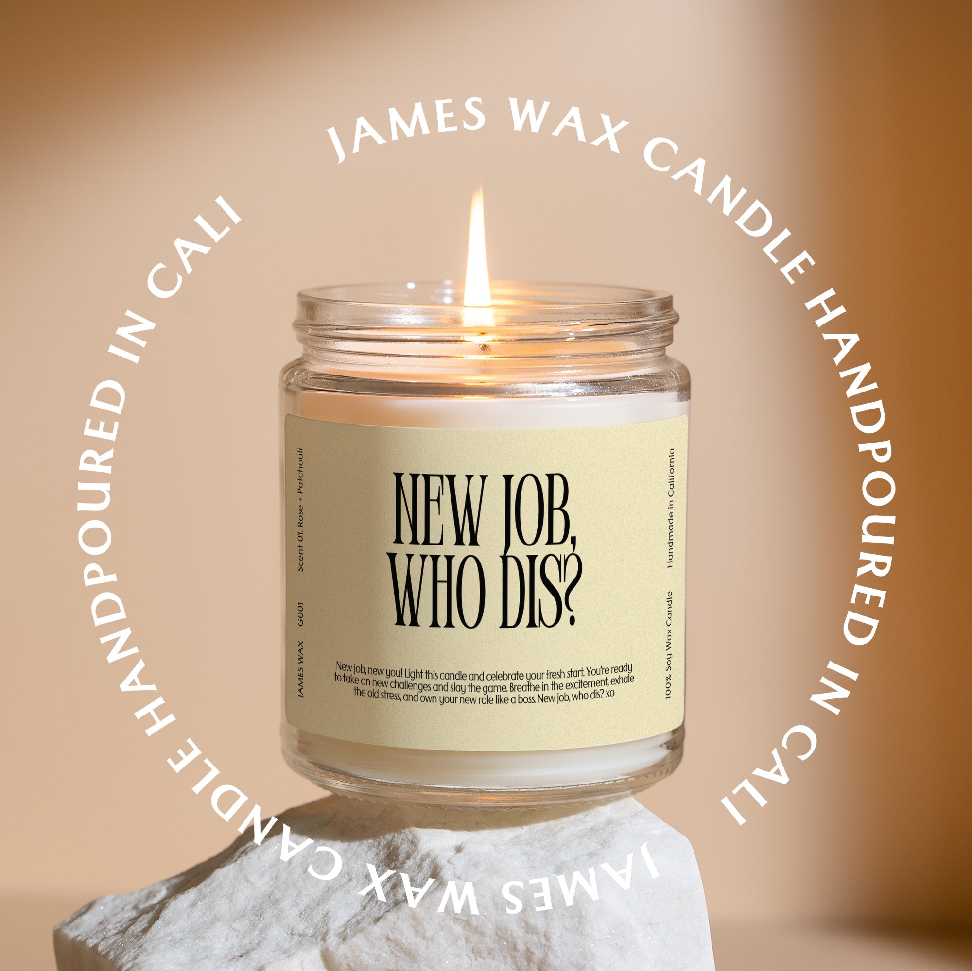 XN New Job Gift Funny Candle For Celebrating New Job New Job Who Dis Candle Gift For Her G001