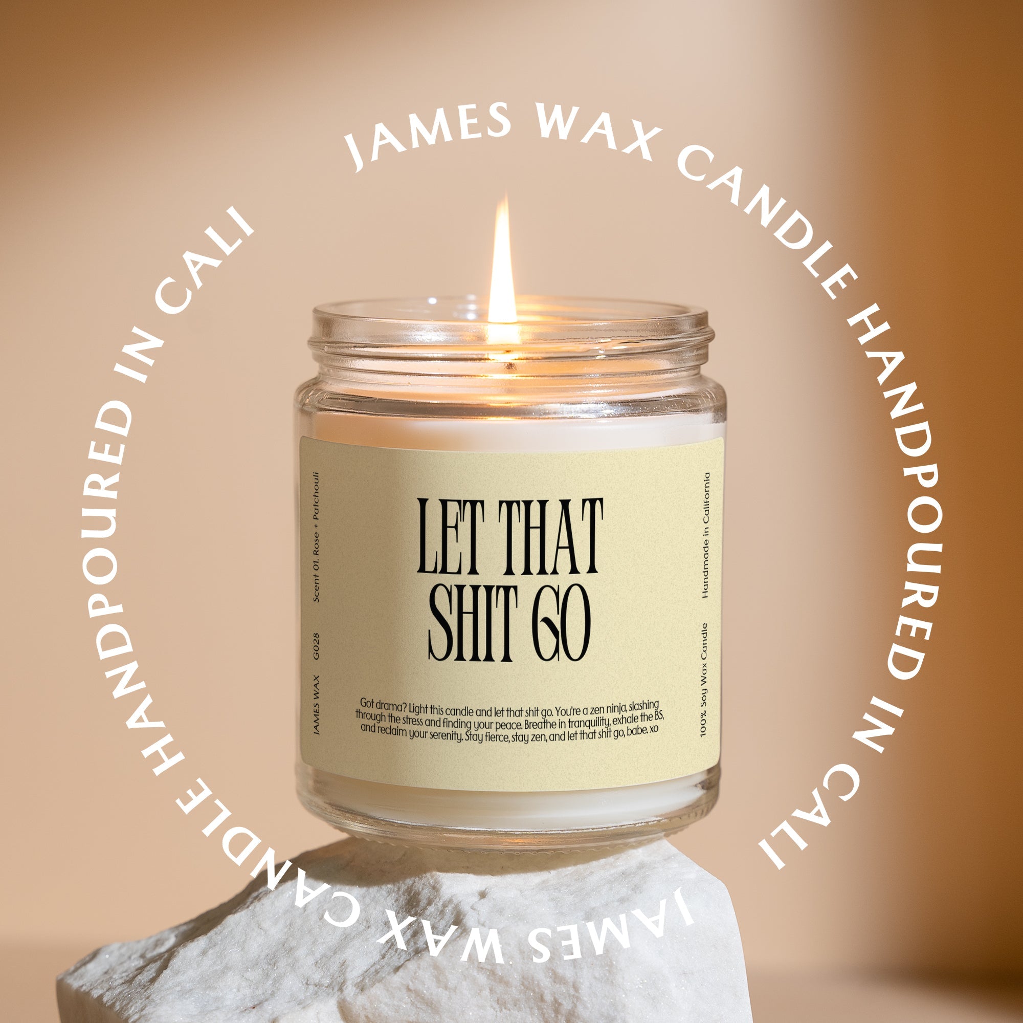 XN Stress Relief Gift Funny Candle For Letting Go Let That Shit Go Candle Gift For Her G028