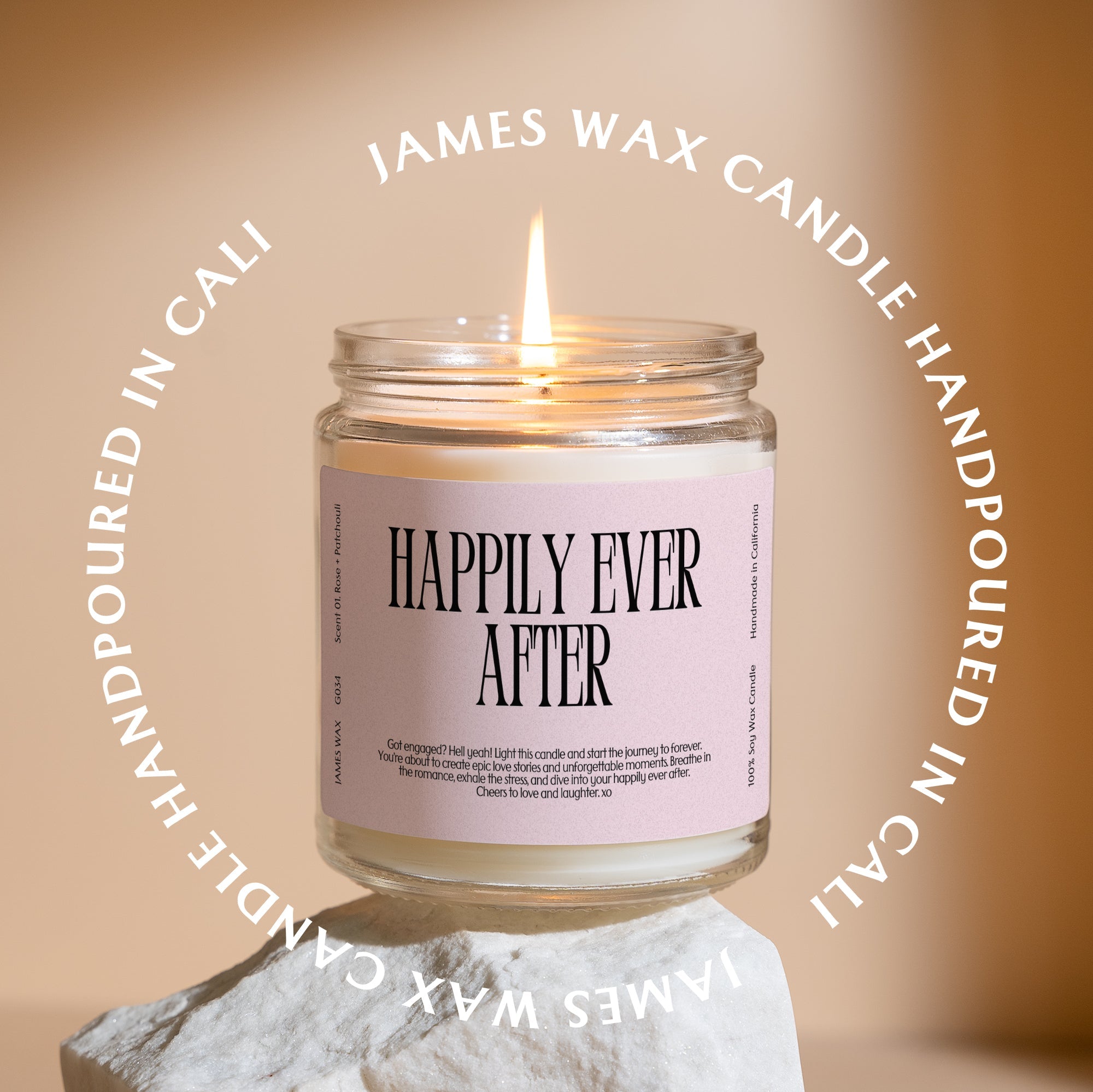 XN Engagement Gift Funny Candle For Engaged Couples Happily Ever After Candle Gift For Her G034