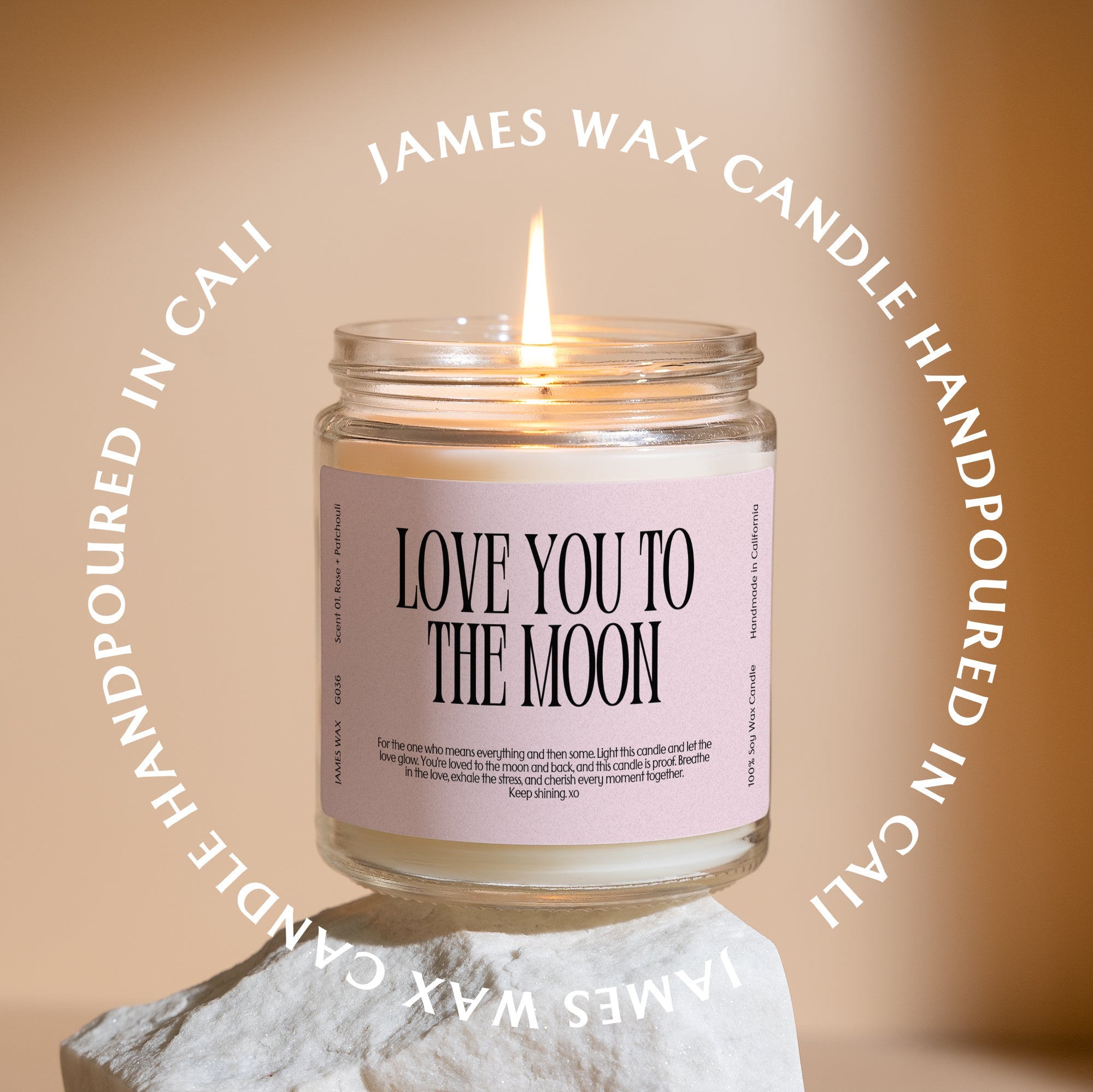 XN Love Gift Funny Candle For Loved Ones Love You to the Moon Candle Gift For Her G036