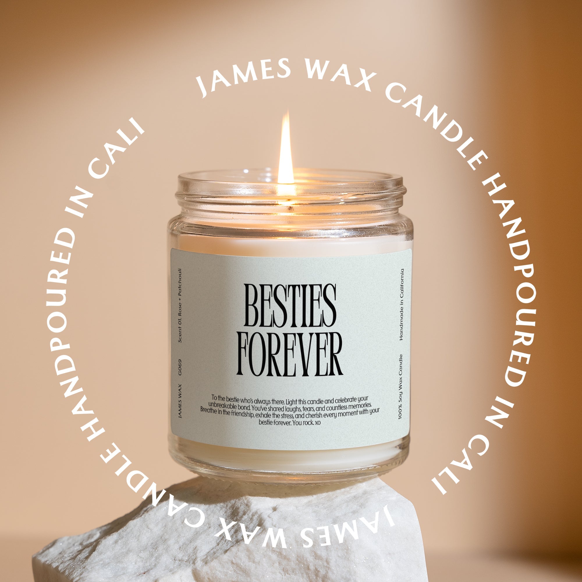 XN Best Friend Gift Funny Candle For Friends Besties Forever Candle Gift For Her G069