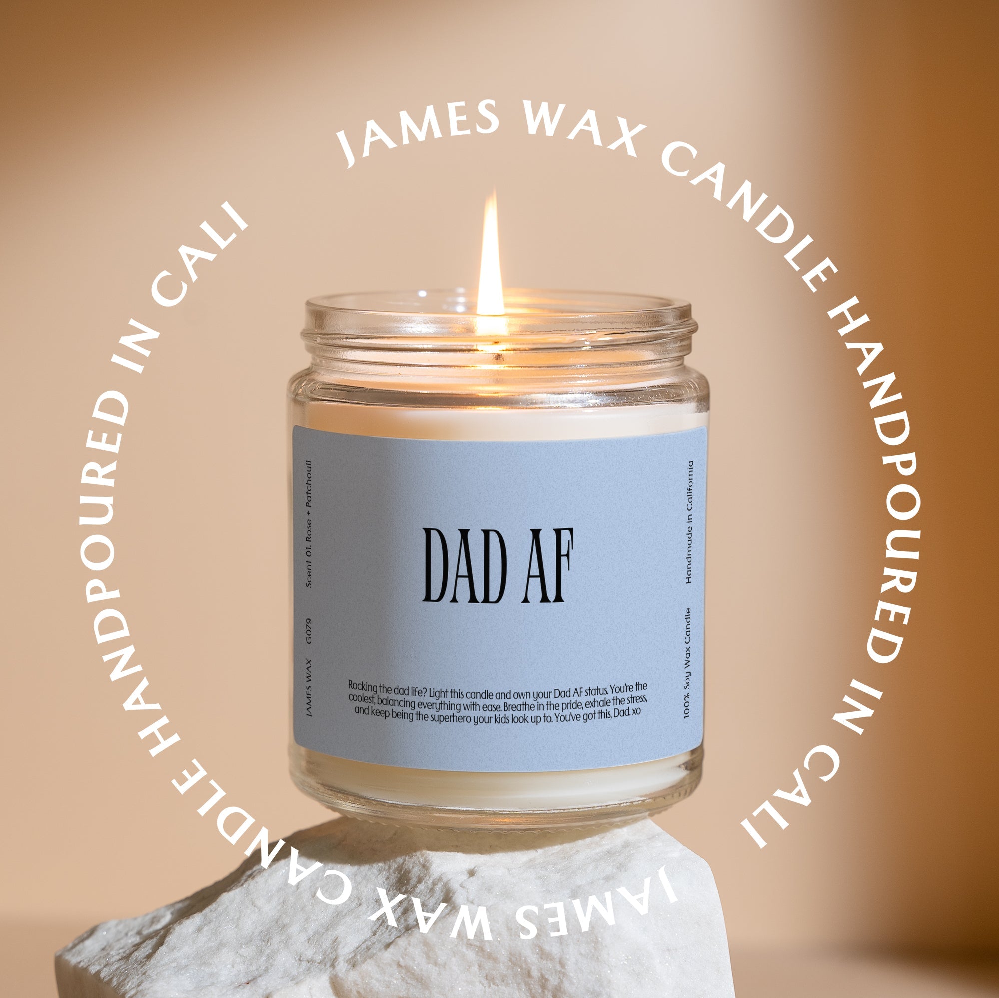 XN Father's Day Gift Funny Candle For Dads Dad AF Candle Gift For Him Husband Dad Boyfriend G079