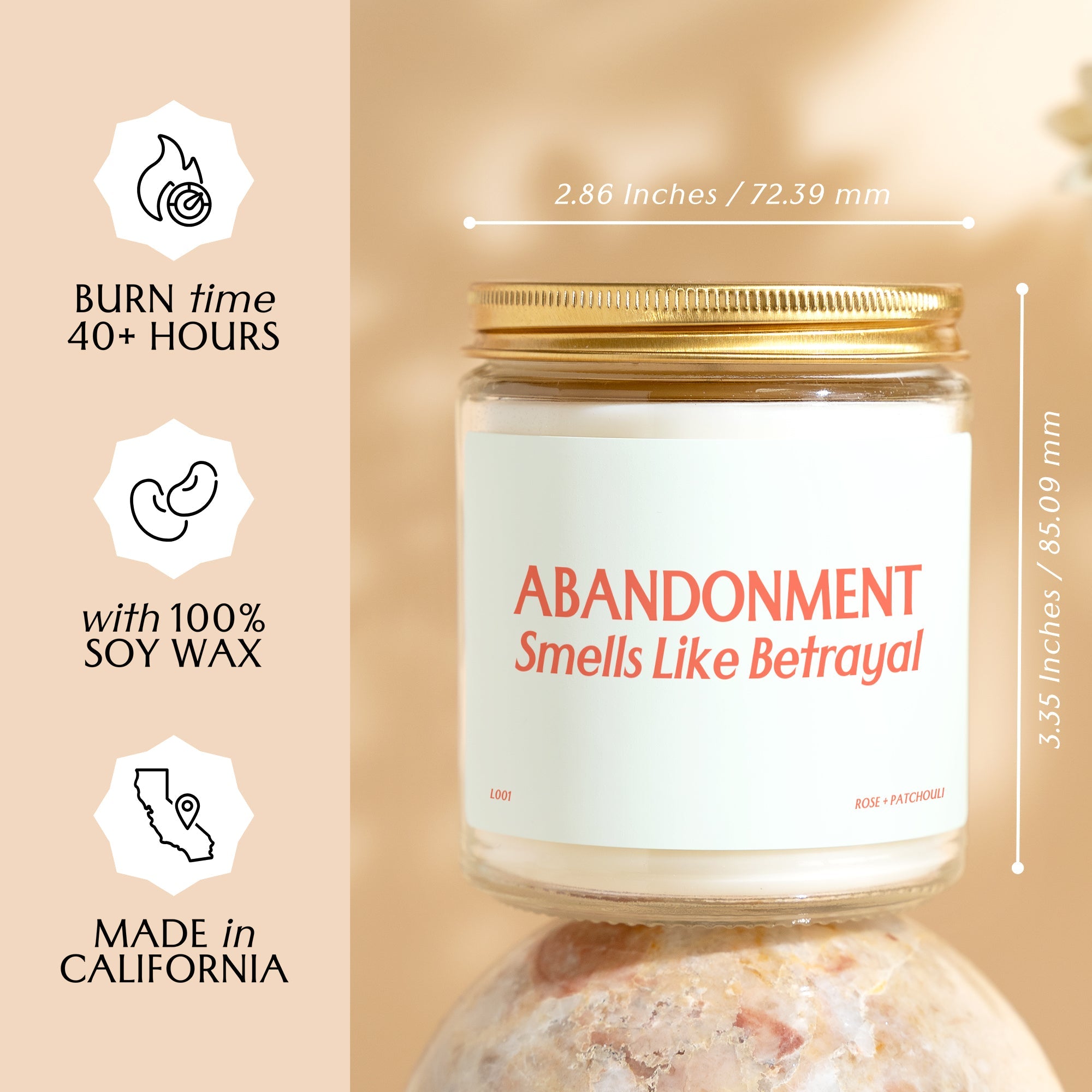 XN Abandonment Retirement Gift Coworker Gift Funny Candle Going Away Gifts Smells Like Retirement Party Gift for Teacher Gift for Her L001