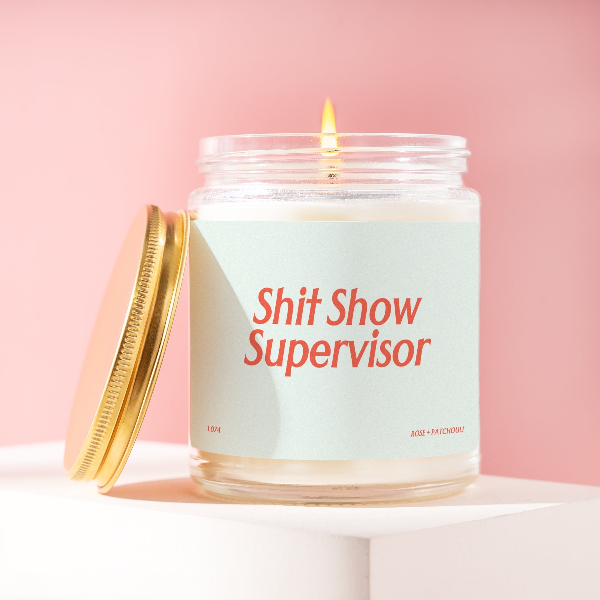 XN Shit Show Supervisor Candle Shit Show Supervisor Gift Personalized Shit Show Supervisor Candle For Shit Show Supervisor Gift L074