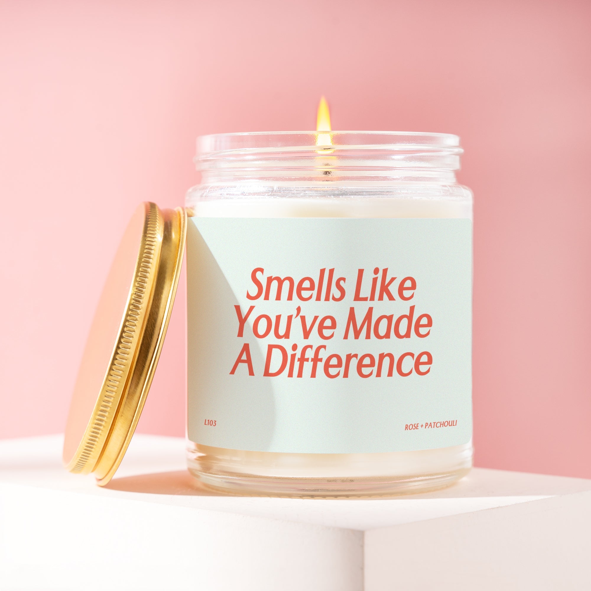 XN Smells Like You've Made A Difference - Difference Maker Gift - Gift For Coworker Preceptor Teacher Doctor Speech Therapist L103