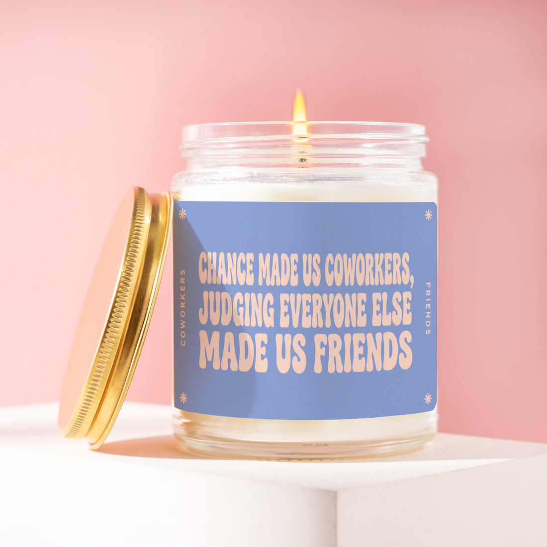 Coworker Leaving Candle, Going Away Gift for Coworker, Work Friend Gifts, Chance Made Us Coworkers, Farewell Gift, Secret Santa R572