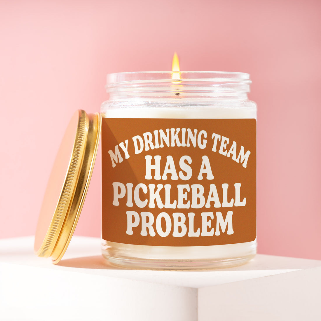 Pickleball Team Candle, Pickleball Gifts for Women, My Drinking Team Has a Pickleball Problem, Pickleball Player Gift, Paddle Gift Idea R086