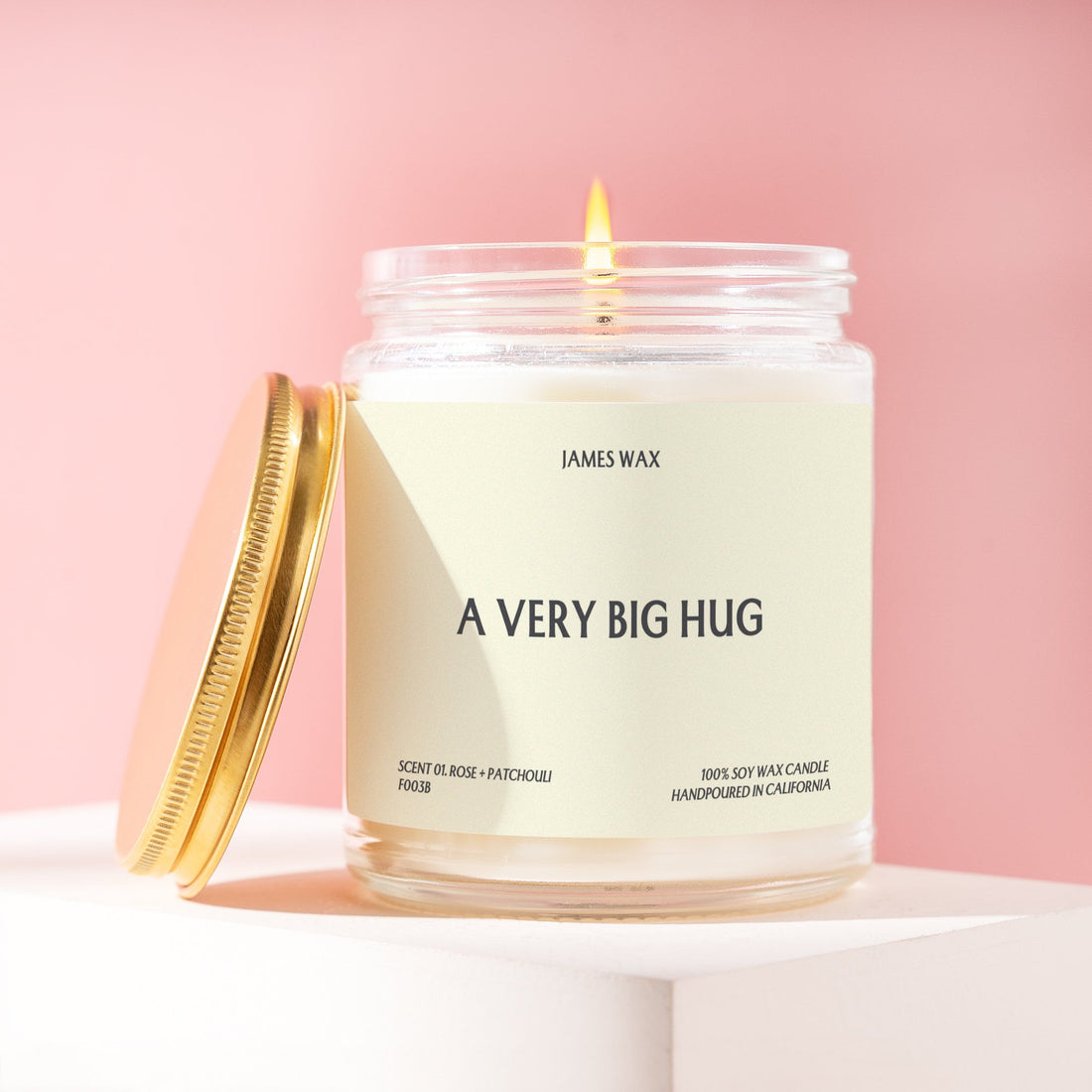 Cheer Up Gift A Very Big Hug Candle Warm Comfort Gift Thoughtful Friendship Condolences Gift F003B