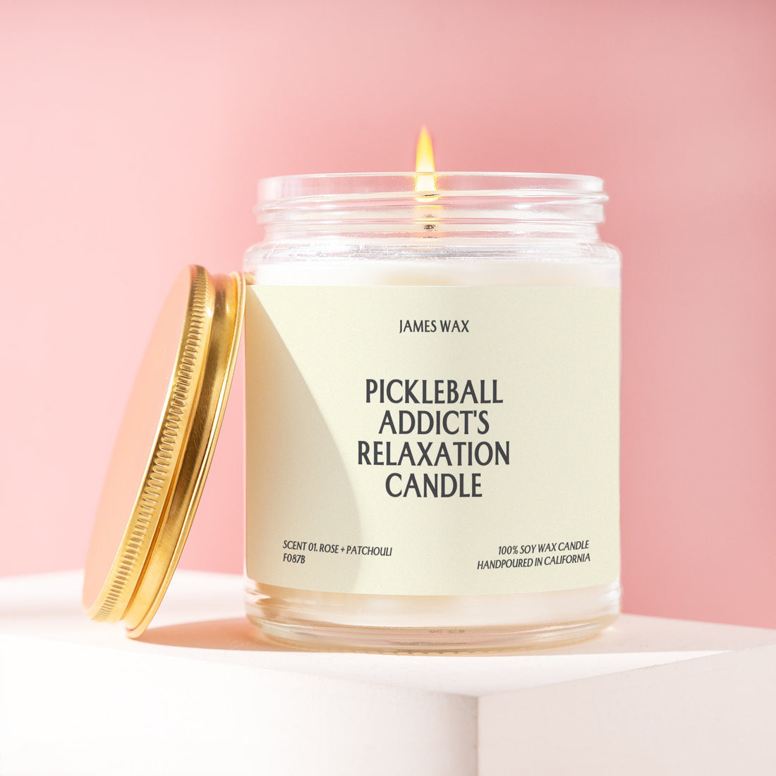 Pickleball Gift Pickleball Addict's Relaxation Candle Pickleball Fan Pickleball Player F087B