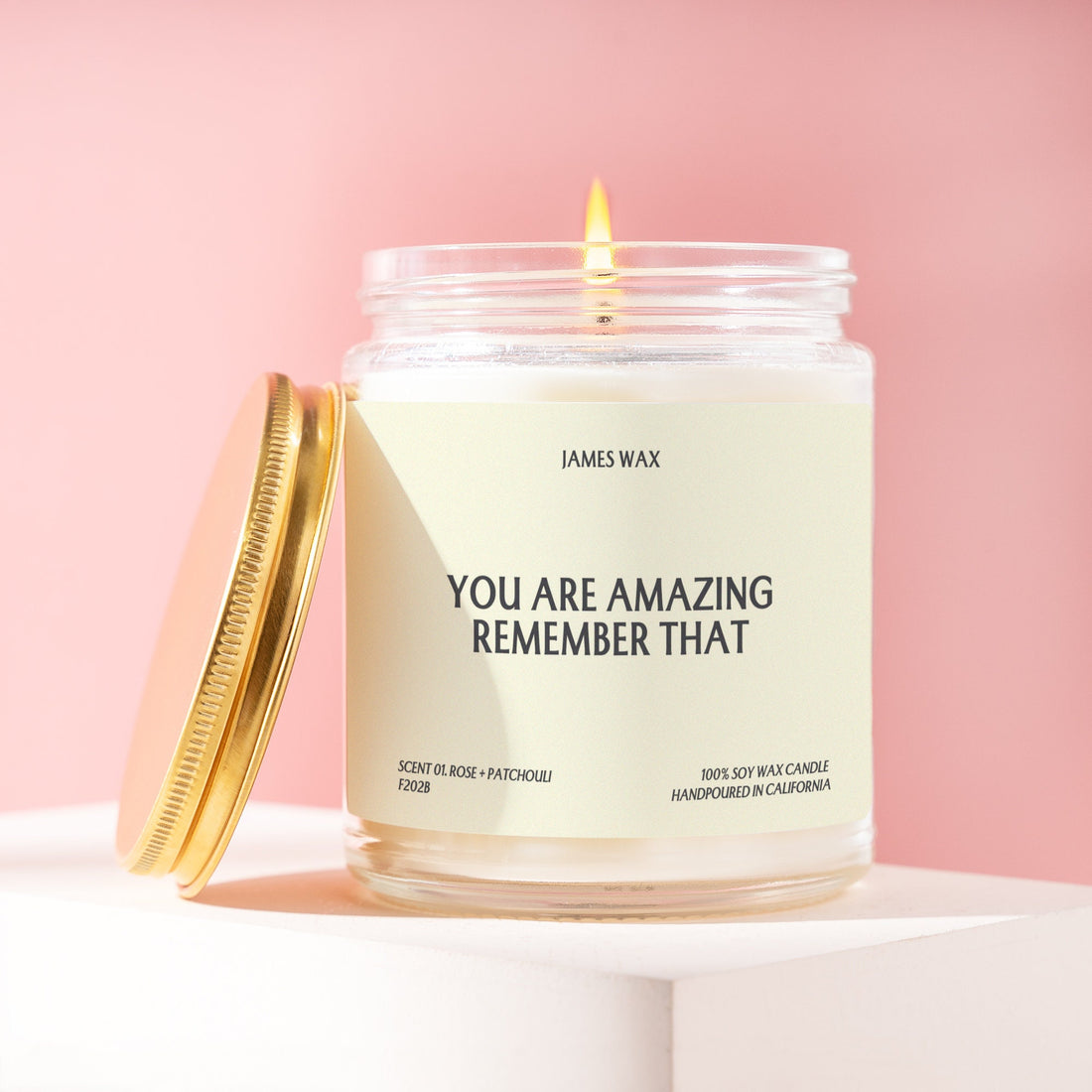 Cheer Up Gift You Are Amazing Candle Cheer Up Gift Fun F202B