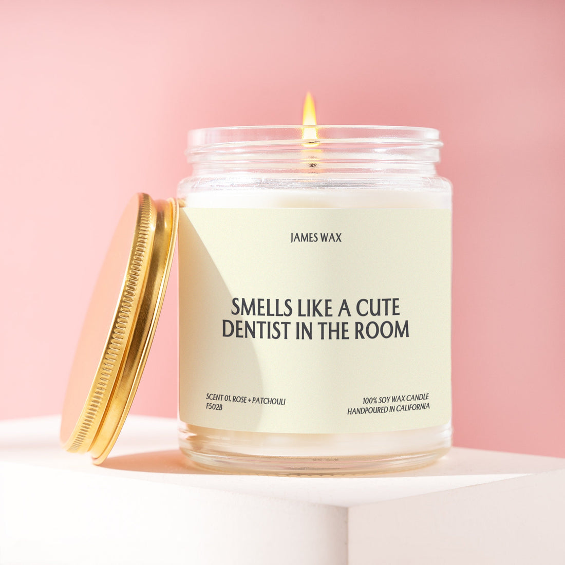 Cute Dentist Gift Smells Like a Cute Dentist In The Room Attractive Dentist Gifts Cute Dental Professional Candle F502B