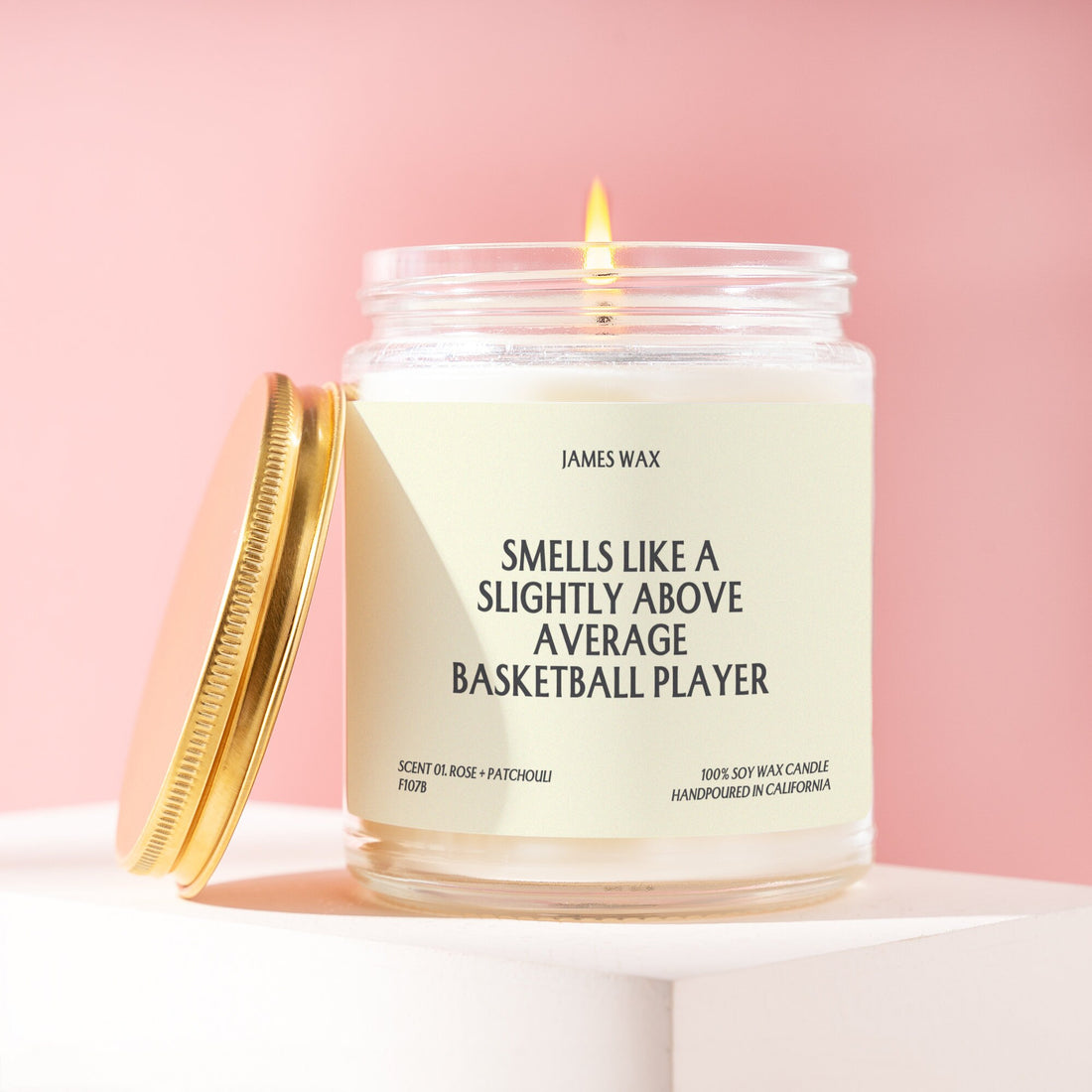 Basketball Gift Above Average Basketball Player Candle Sports Fan F107B