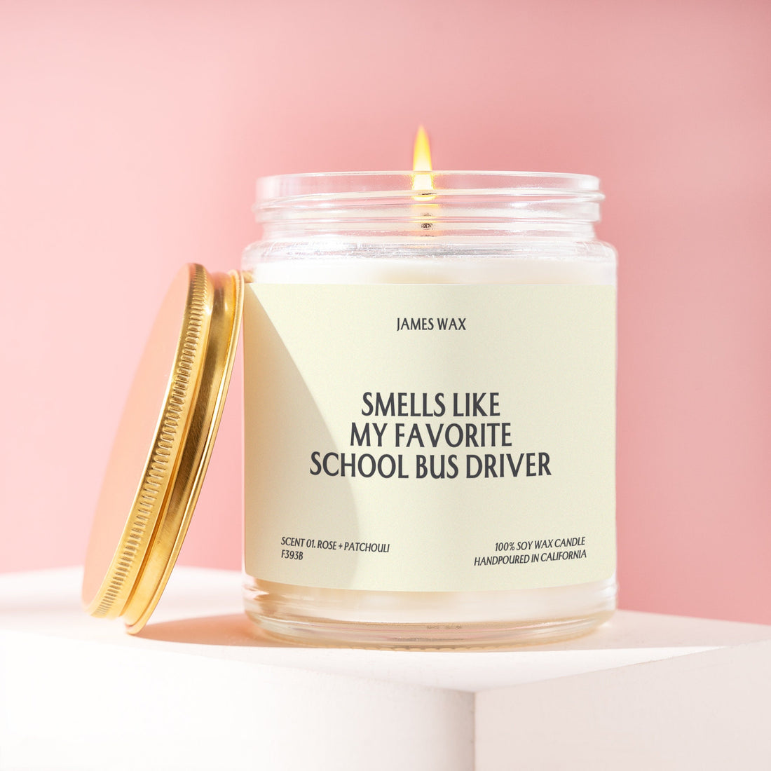 School Bus Driver Gift Favorite School Bus Driver Candle For Drivers Educators F393B