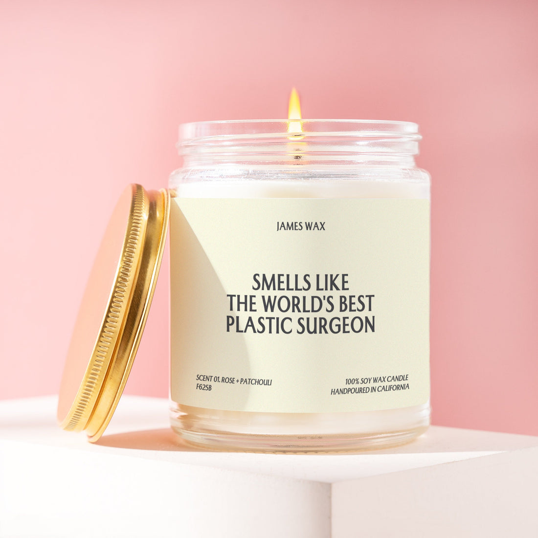 Plastic Surgeon Gift Smells Like World's Best Plastic Surgeon Candle Cosmetic Surgery Gift For Plastic Surgeons F625B