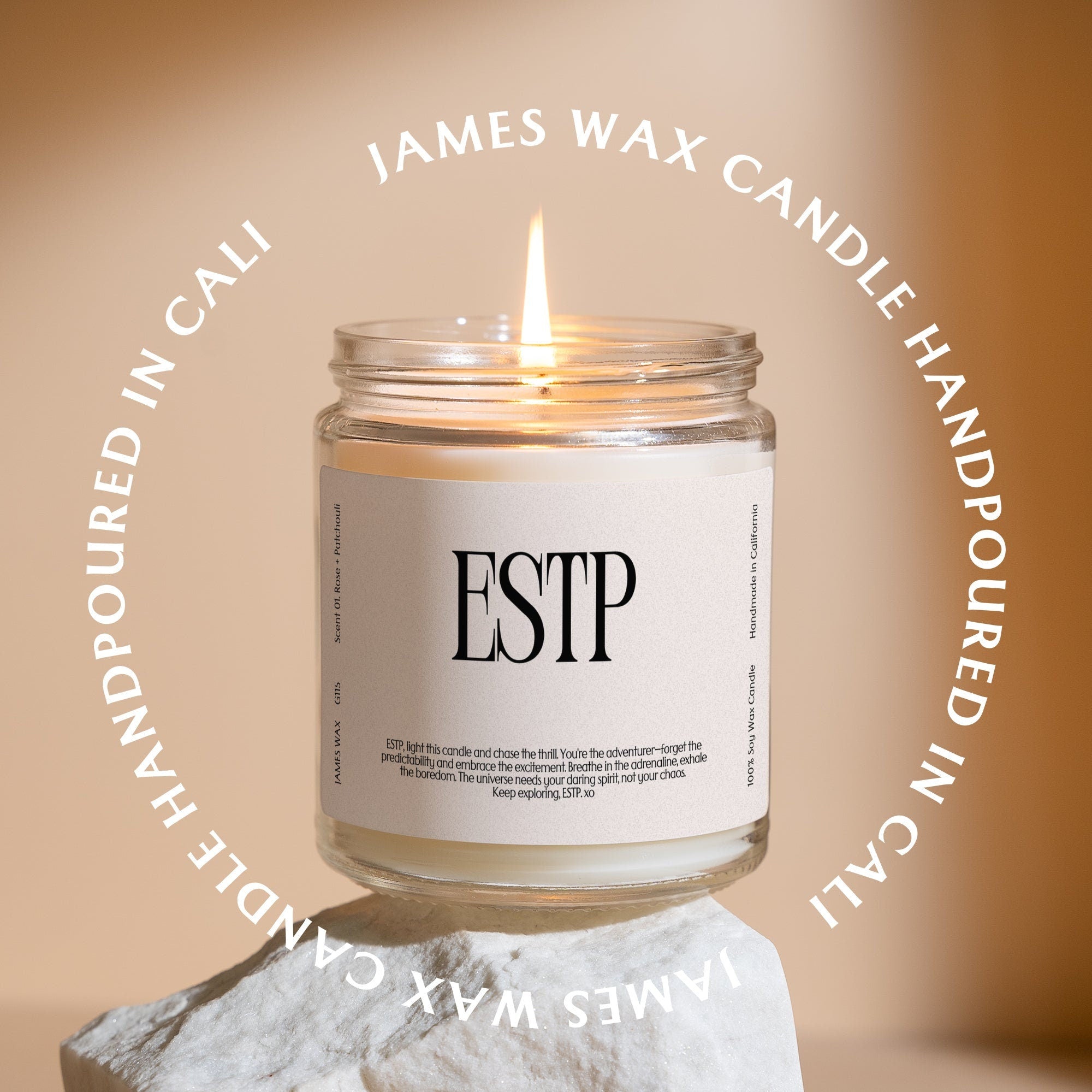 XN ESTP Gift MBTI Candle Personalizable Funny Gift For ESTP Unique Birthday Gift For Her Gift For Him G115