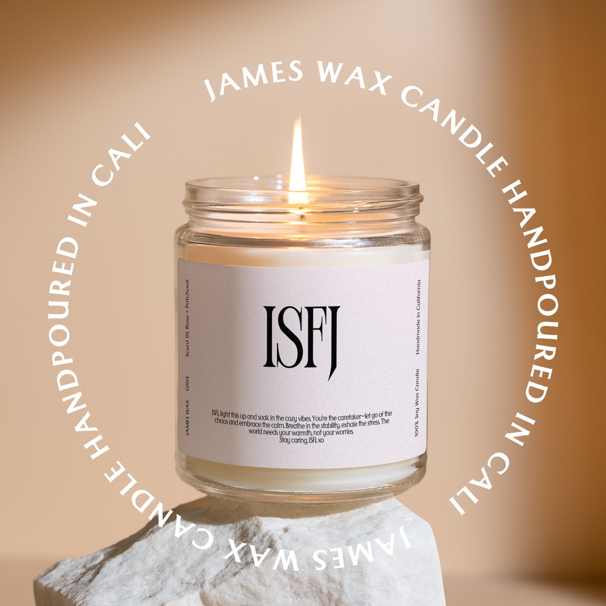 XN ISFJ Gift MBTI Candle Personalizable Funny Gift For ISFJ Unique Birthday Gift For Her Gift For Him G104