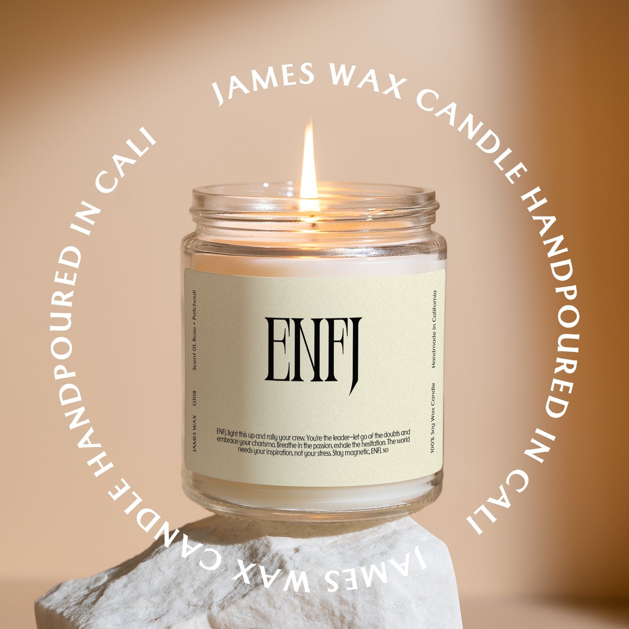 XN ENFJ Gift MBTI Candle Personalizable Funny Gift For ENFJ Unique Birthday Gift For Her Gift For Him G108