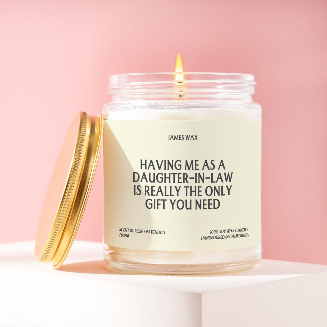 Mother-in-Law Gift Daughter-in-Law's Gift Candle Mother's Day For MIL F029B
