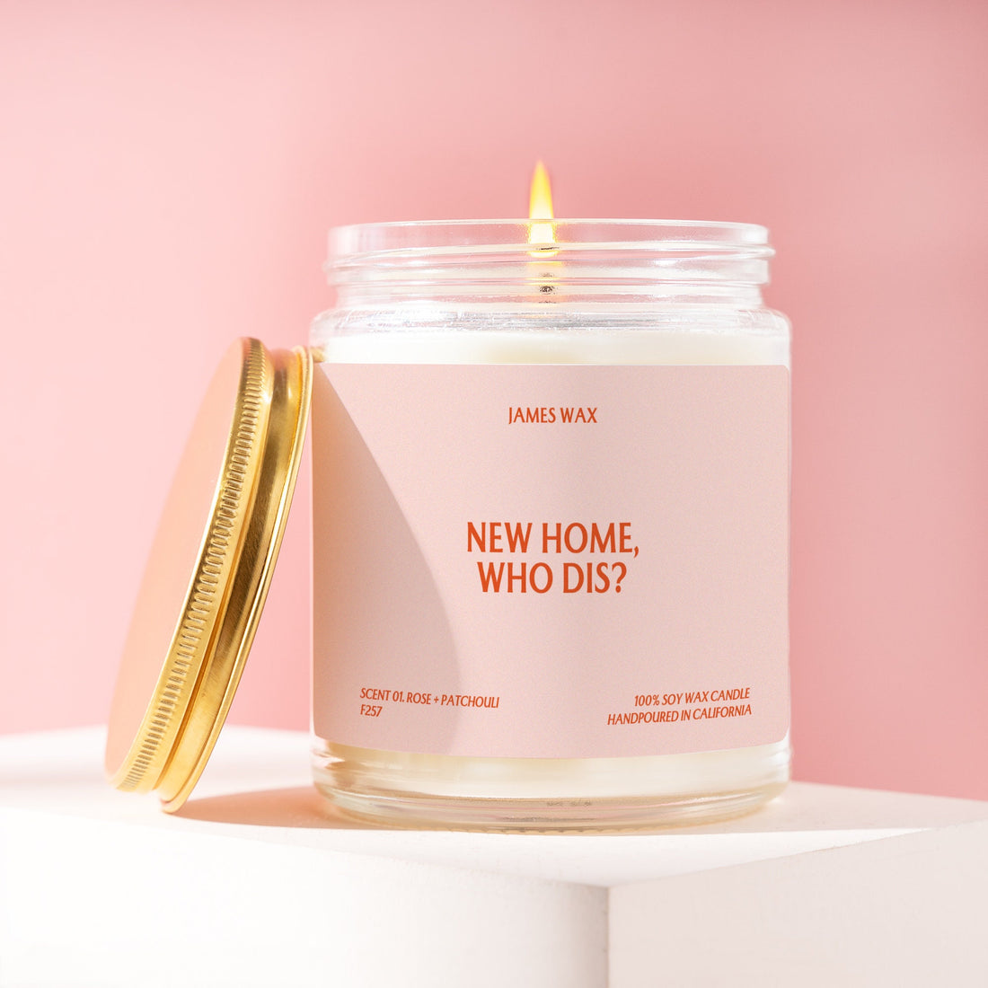 Housewarming Gift ‘New Home Who Dis?’ Scented Candle Housewarming Party Laughs New Beginnings Moving F257