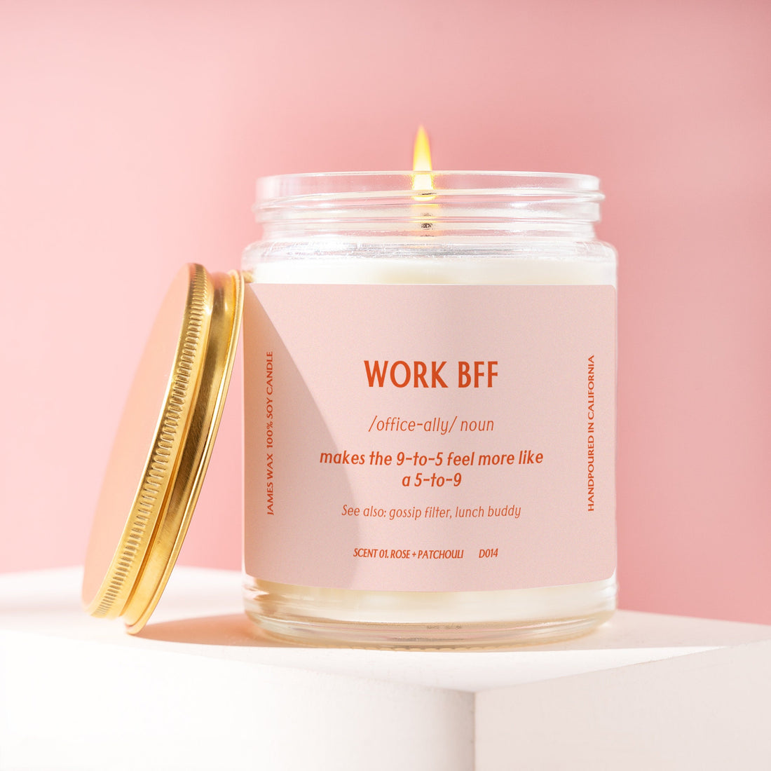 Coworker Work BFF Candle Coworker Definition Gift Best Workplace Present D014