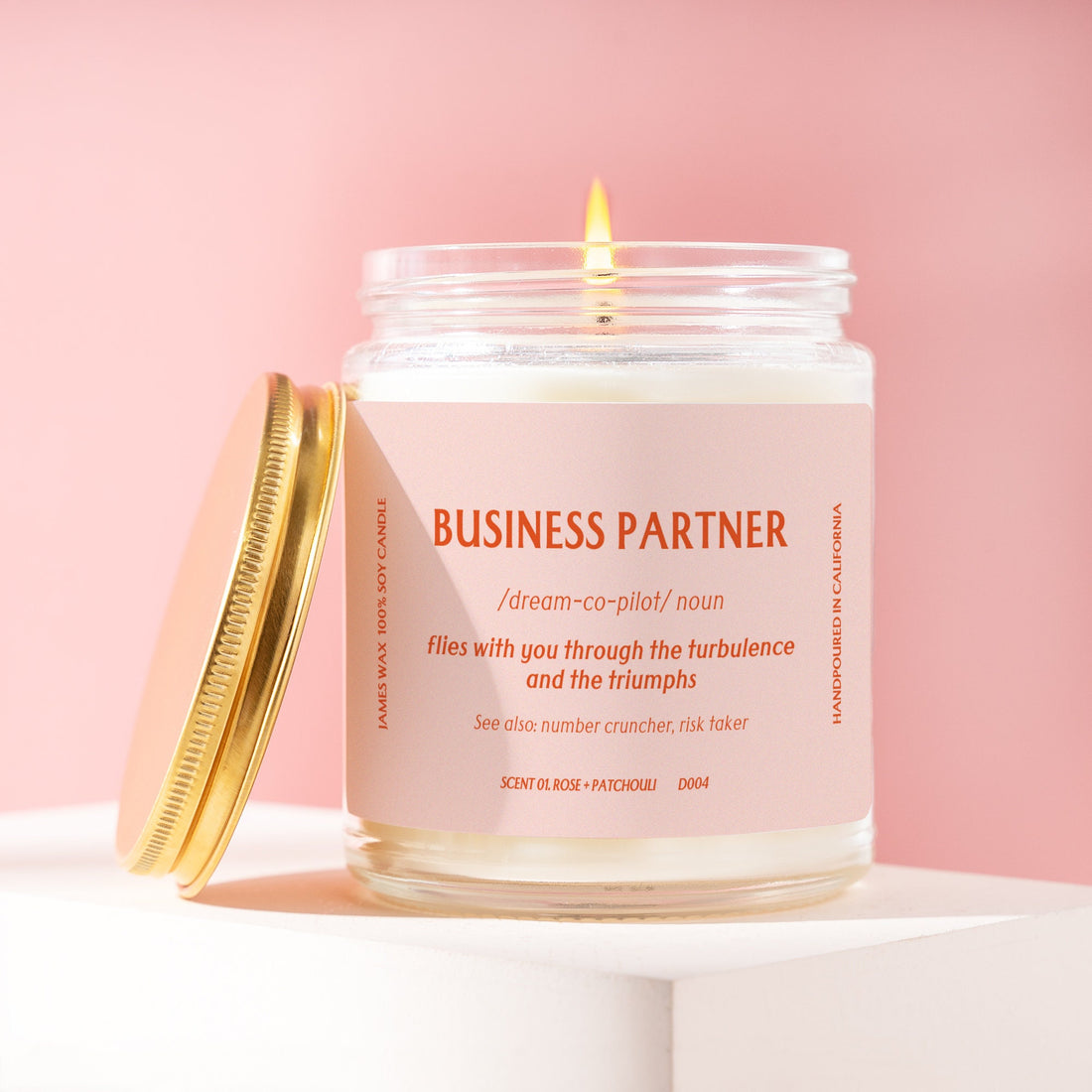Business Partner Candle Definition Gift Best Partner Thank You Gift Partnership D004