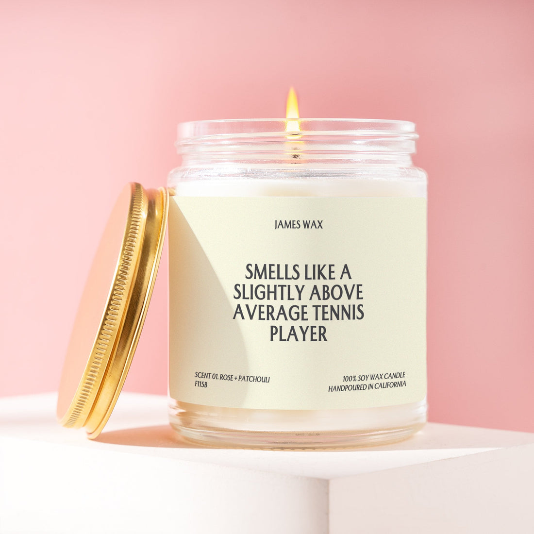 Tennis Gift Above Average Tennis Player's Candle For Tennis Fan Sports Fan Tennis Candle F115B