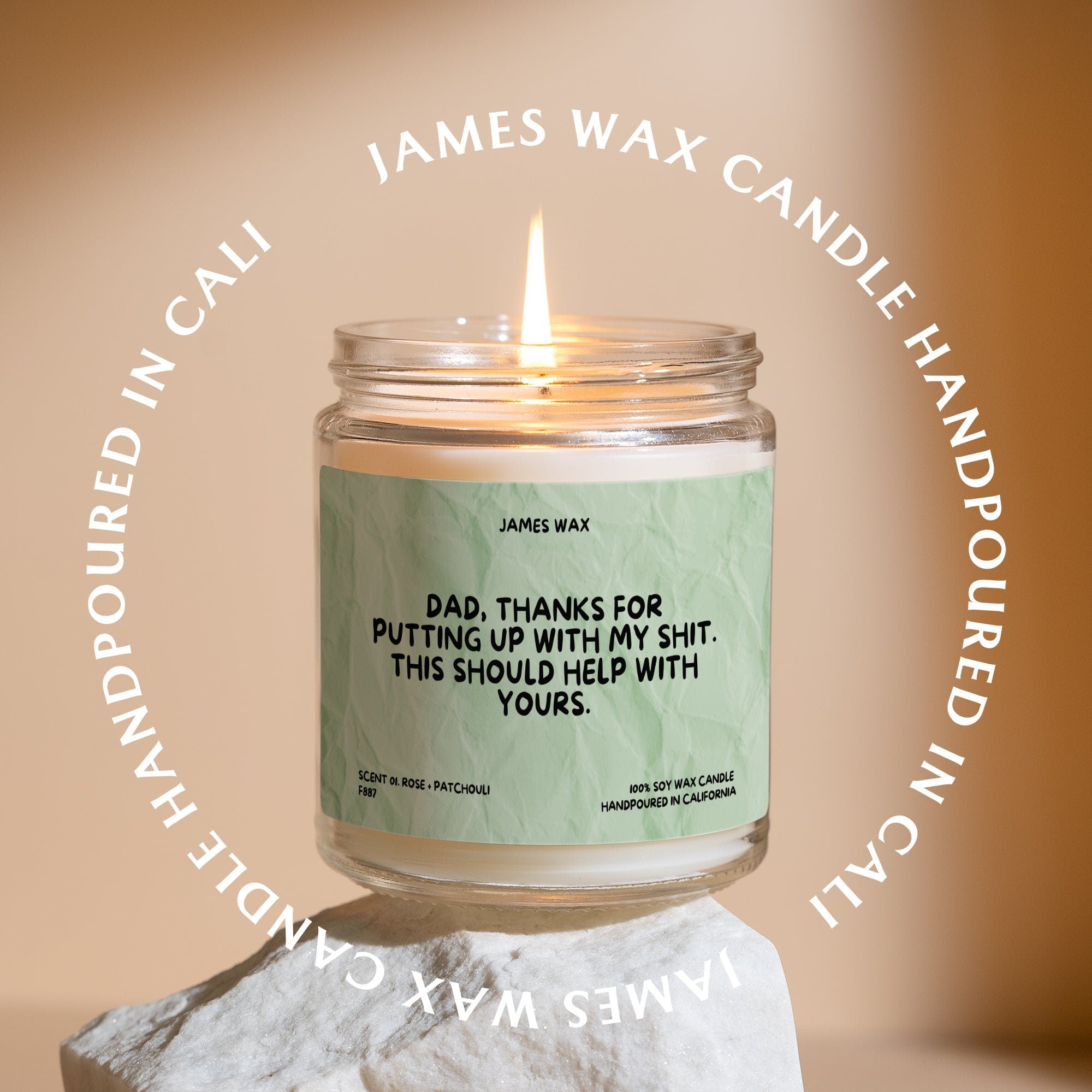 XN Personalized Fathers Day Gift Gag Gifts for Dad Funny Candle for Dad Father&#39;s Day Gift from Daughter Son Bonus Dad Gifts for Husband F887